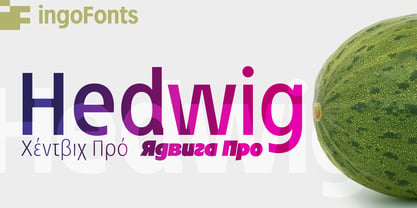 Hedwig Pro Font Poster 1