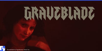 Graveblade Font Poster 1