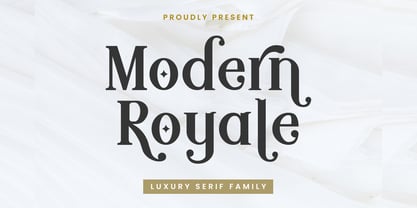 Modern Royale Font Poster 1
