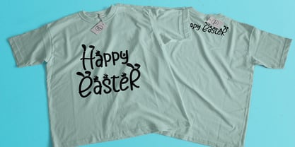 Easter Day Font Poster 4