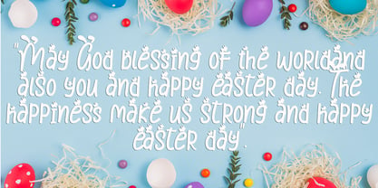 Easter Day Font Poster 3