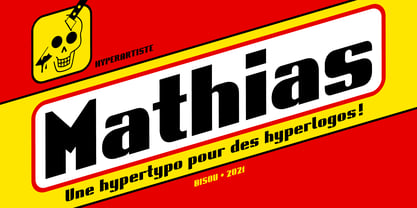 Mathias Font Poster 1