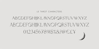 Le Tarot Font Poster 3