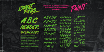 Street Punks Font Poster 4