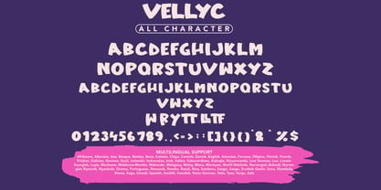 Vellyc Font Poster 7