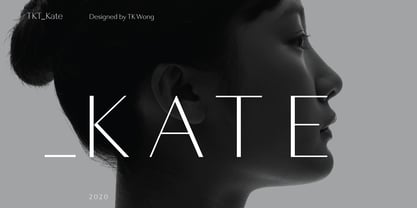 TKT Kate Font Poster 1
