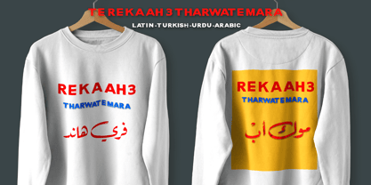 TE Rekaah3 Font Poster 2