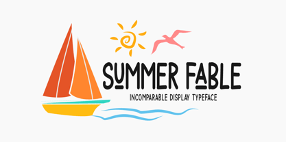 Summer Fable Font Poster 1