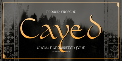 Cayed Font Poster 1