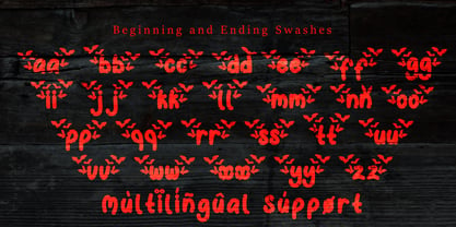 Terghosting Font Poster 7