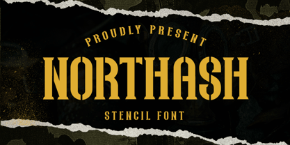 Northash Font Poster 2