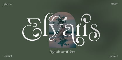 Elyaris Font Poster 1