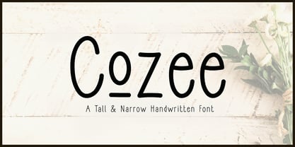 Cozee Font Poster 1