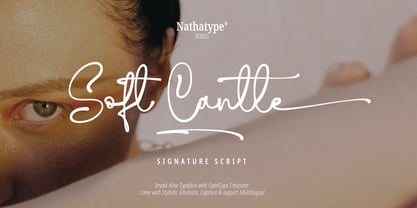 Soft Cantle Font Poster 1