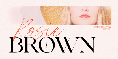 Rosie Brown Font Poster 1