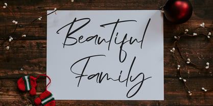 Family Prosperity Font Poster 2