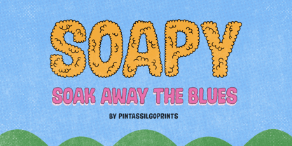 Soapy Font Poster 1