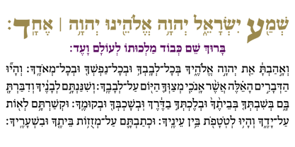 Hebrew Kria Tanach VF Fuente Póster 5