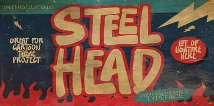 Steelhead Font Poster 1