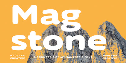 Magstone Font Poster 1
