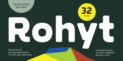 Rohyt Font Poster 1