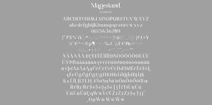 Magestand Font Poster 10