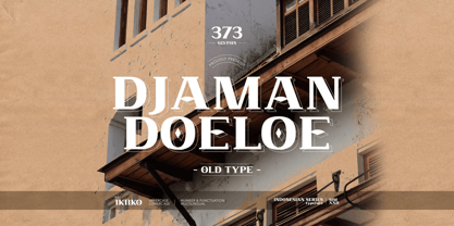 Djaman Doeloe Font Poster 1