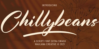 Chillybeans Font Poster 1