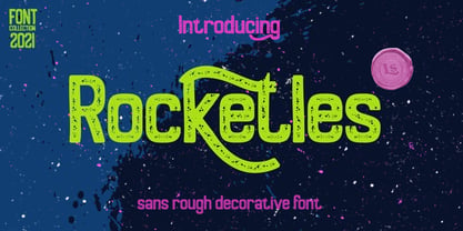 Rocketlers Font Poster 2