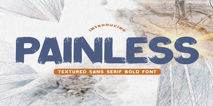 Painless Font Poster 1