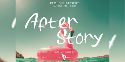 After Story Font Poster 1