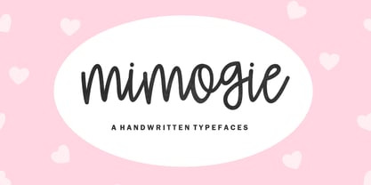 Mimogie Font Poster 1