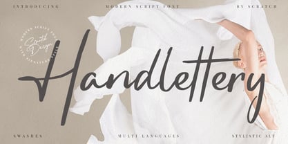 Handlettery Fuente Póster 1