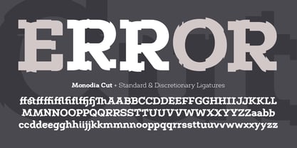 Monodia Font Poster 7