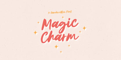 Magic Charm Font Poster 1