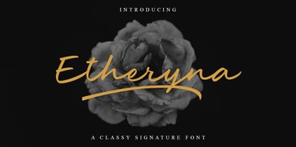 Etheryna Font Poster 8