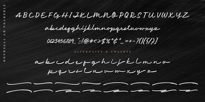 Etheryna Font Poster 3
