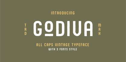 Godiva Font Poster 1