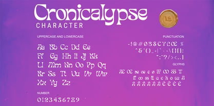 Cronicalypse Font Poster 5