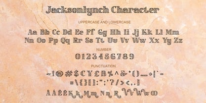 Jacksonlynch Font Poster 6