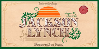 Jacksonlynch Font Poster 1