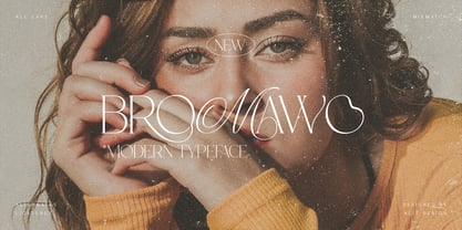 Bromawo Font Poster 1