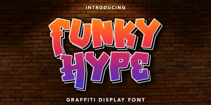 Funky Hype Font Poster 1