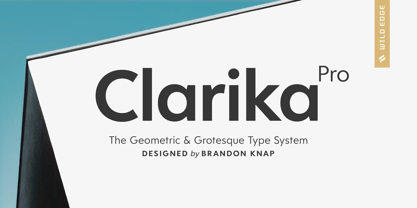 Clarika Pro Fuente Póster 1