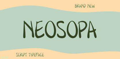 Neosopa Font Poster 1