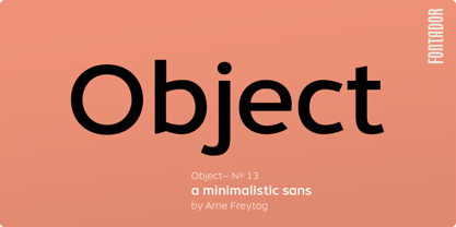 Object Font Poster 1