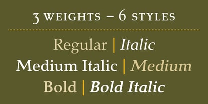 Tarocco Font Poster 7