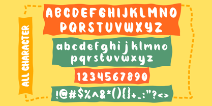 Baby Bison Font Poster 4