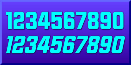 Number 1234567890 Font PNG Images