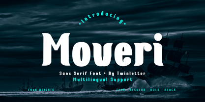 Moveri Font Poster 1